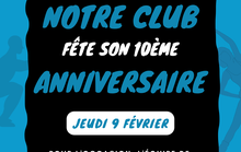 SPORT&PERF FÊTE SES 10 ANS CE JEUDI 9 FEVRIER !